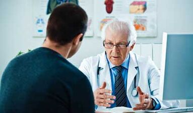 Posvetovanje zdravnika za prostatitis s strani zdravnika