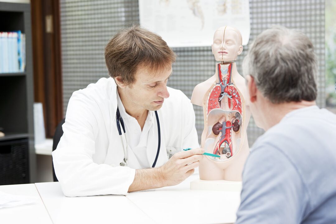 posvetovanje z zdravnikom za prostatitis