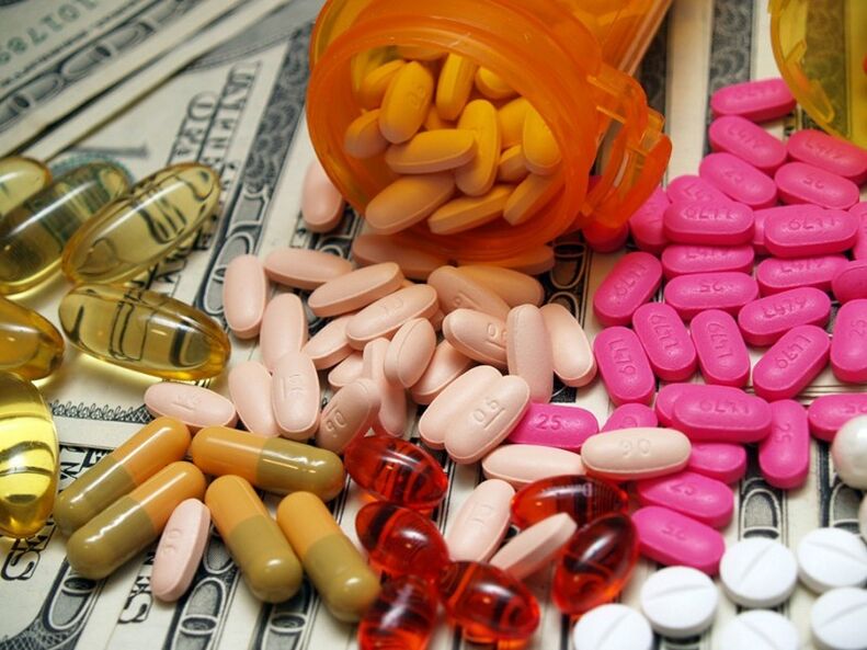 Prostatitis se najpogosteje zdravi z zdravili v obliki tablet
